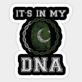 Pakistan  It's In My DNA - Gift for Pakistani From Pakistan Sticker